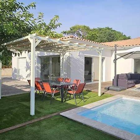 Palm- Luxe Et Piscine Privee - Neuve- 160m2 -8p - 3 Kms بيت للعطل *